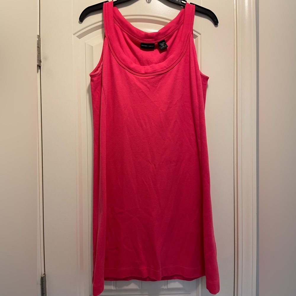 New York & Company, Medium, Hot Pink Women's Cotton Dress